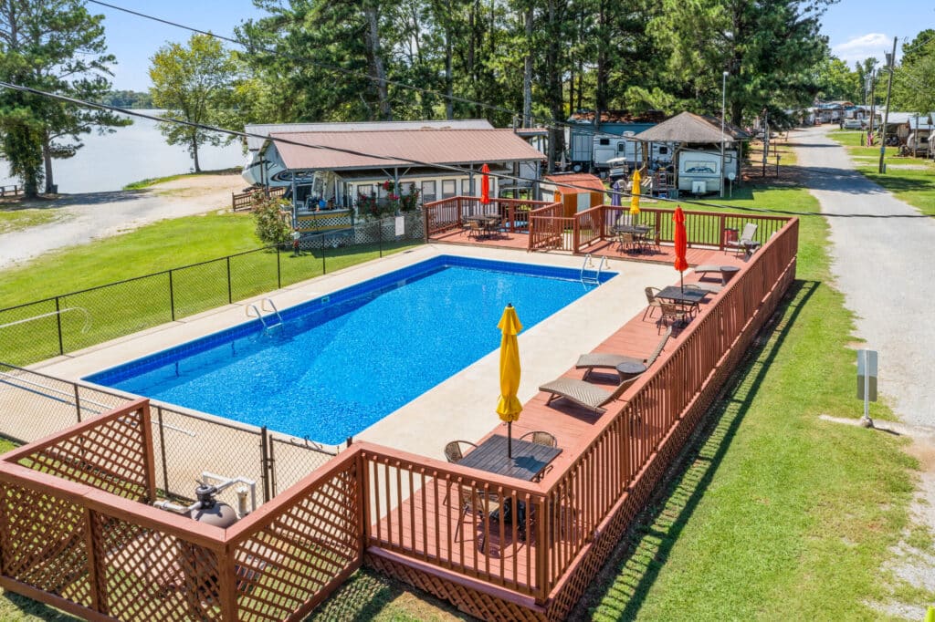 rv park in cedar bluff al